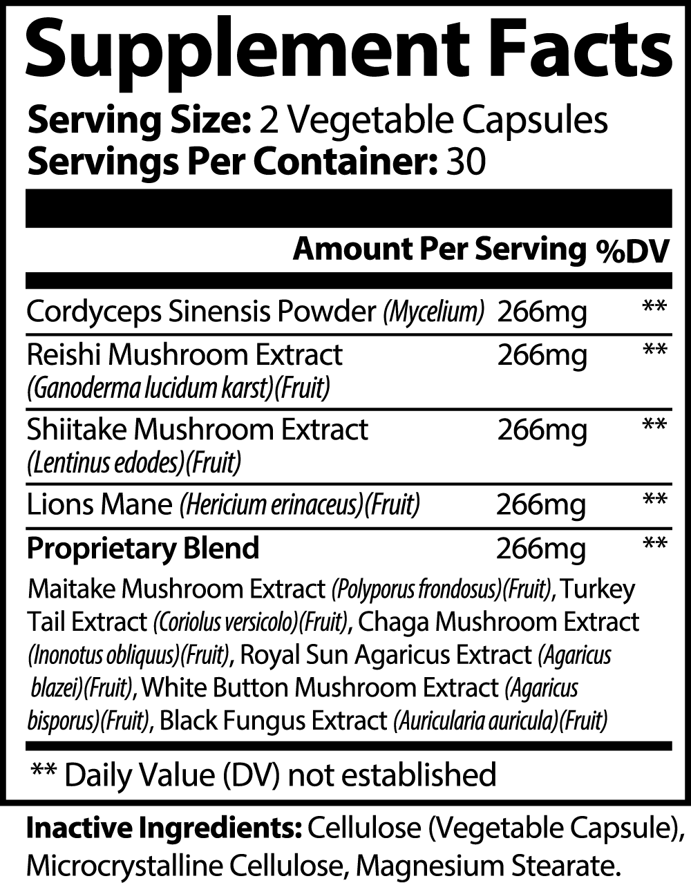 Mushroom Complex 10-in-1